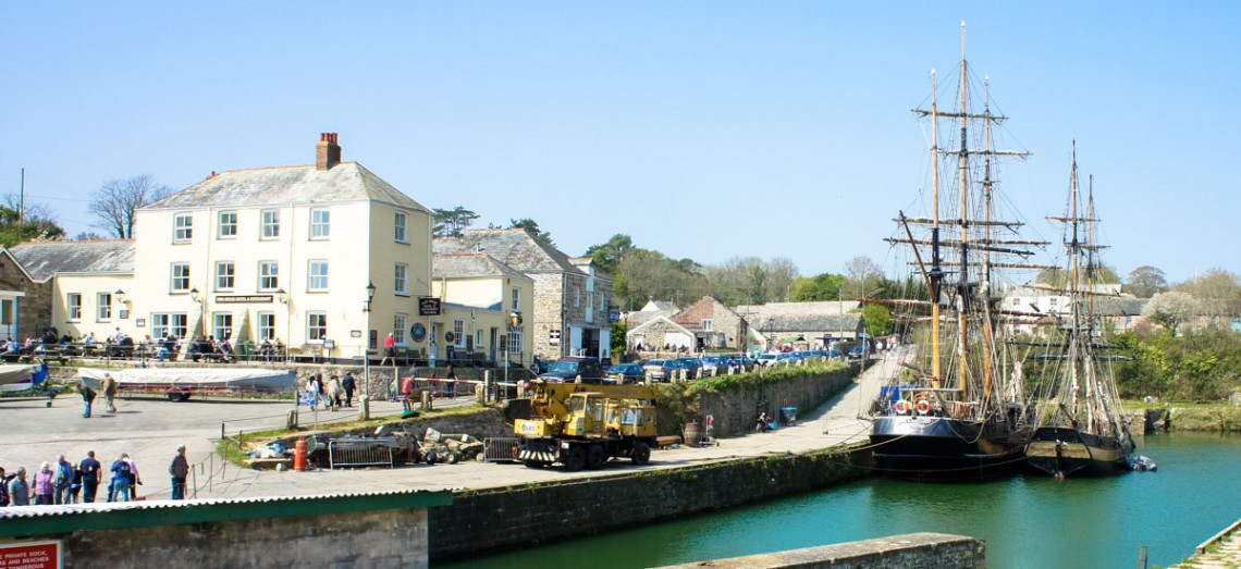 Charlestown in Cornwall